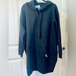 Fila long line Hoodie